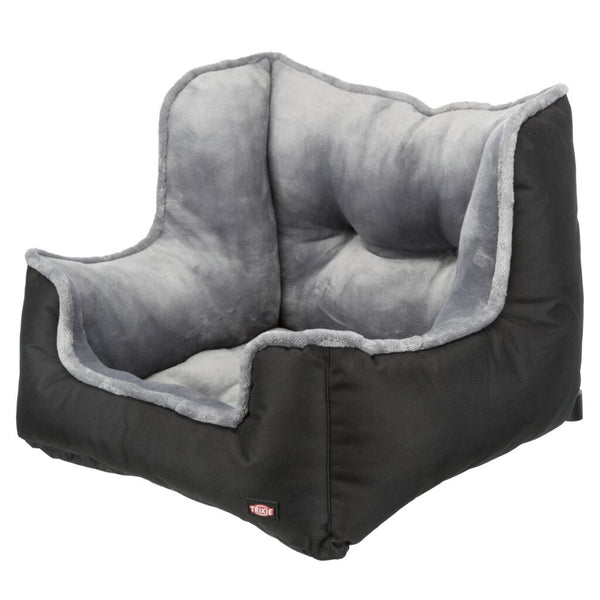 Car seat, 50 × 40 × 50 cm, black/grey
