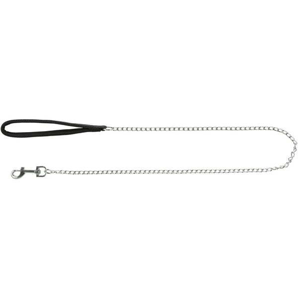 Chain leash with neoprene wrist strap