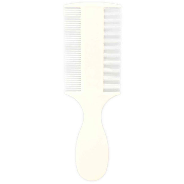 4x peigne à puces et à poussière, double face, plastique, 14 cm