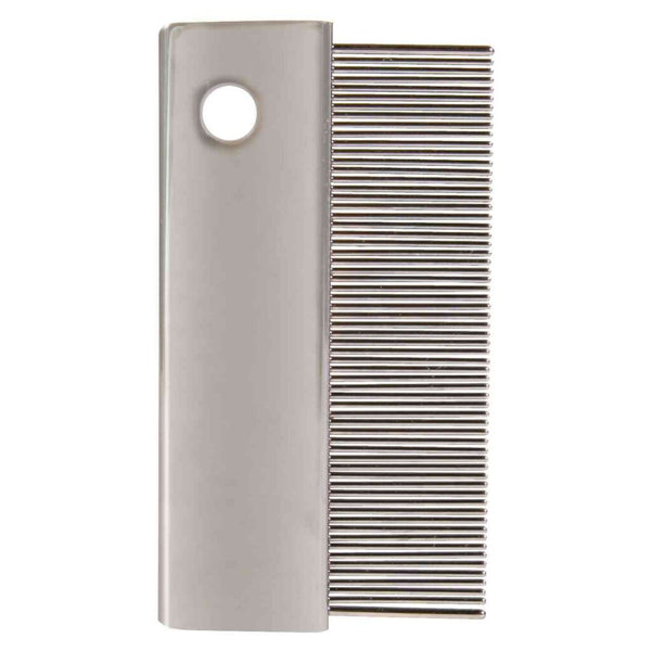 4x metal flea and dust comb, 6 cm