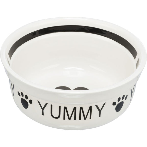 Ceramic bowl white/ black