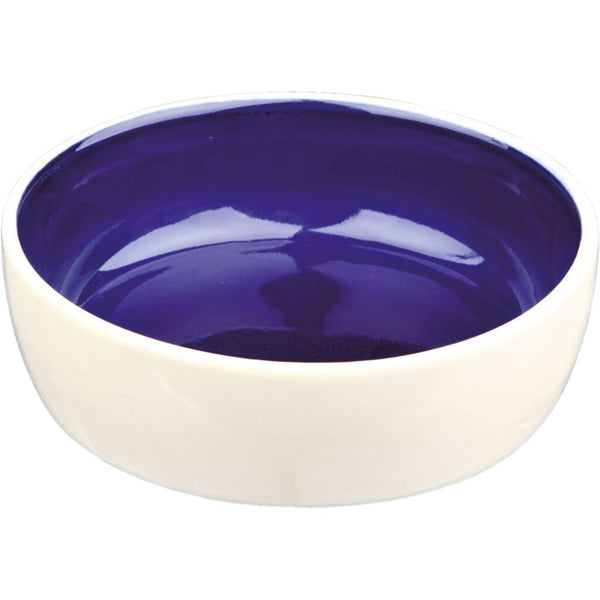 Bowl, ceramic, 0.3 l/ø 13 cm, cream/blue