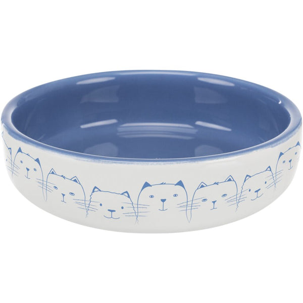 Bowl, shallow, Hello my little cat, ceramic