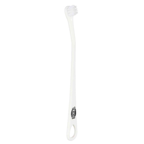 Set de brosses à dents, petits chiens/chats, 15 cm, 4 pcs., blanc