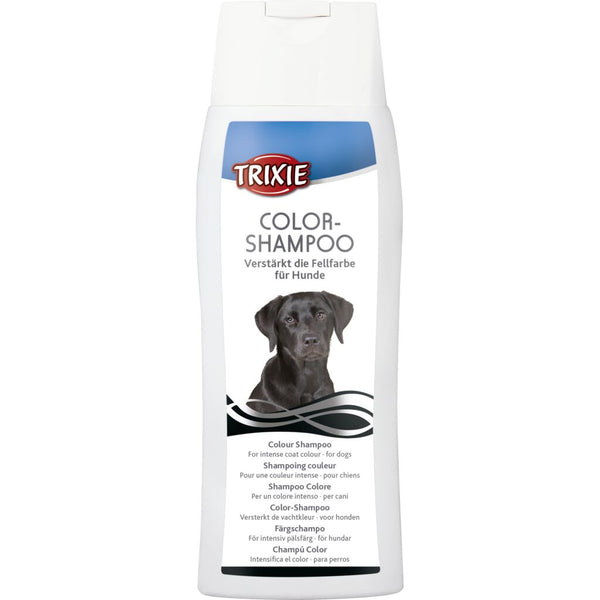 6x shampooing couleur, noir, 250 ml