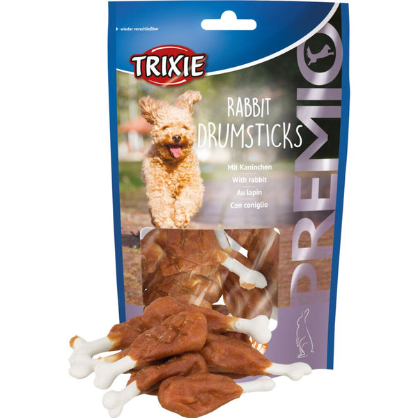 6x PREMIO Rabbit Drumsticks, 8 St./100 g