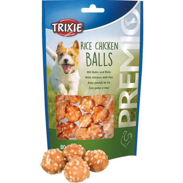 6x PREMIO Rice Chicken Balls, 80 g