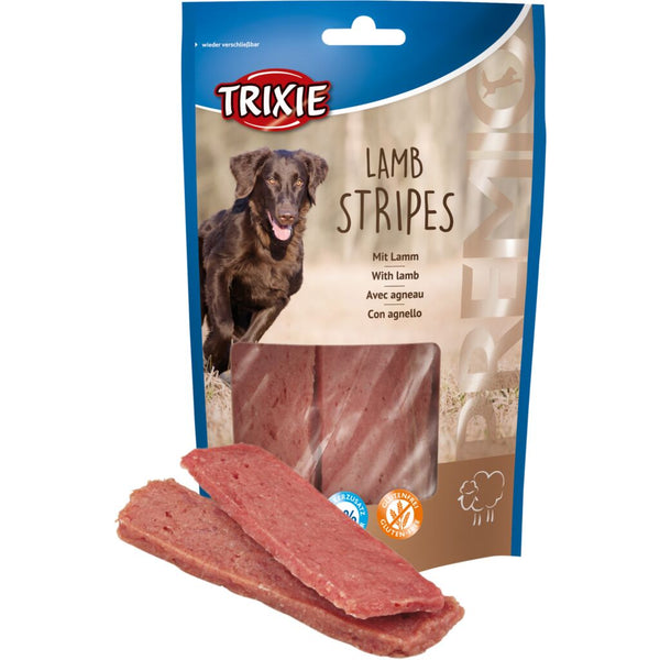 6x PREMIO Lamb Stripes, 100 g