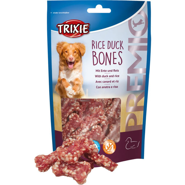 6x PREMIO Rice Duck Bones, 80 g