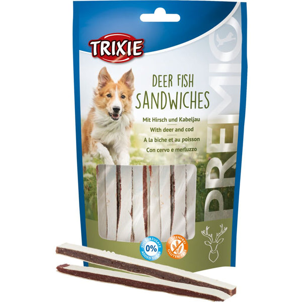 6x Sandwichs au poisson cerf PREMIO, 100 g