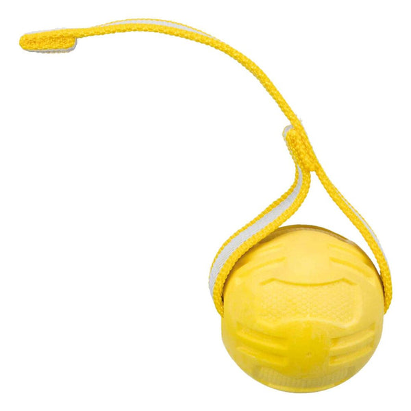 Sporting Ball am Gurt, schwimmt, TPR, ø 6×20 cm