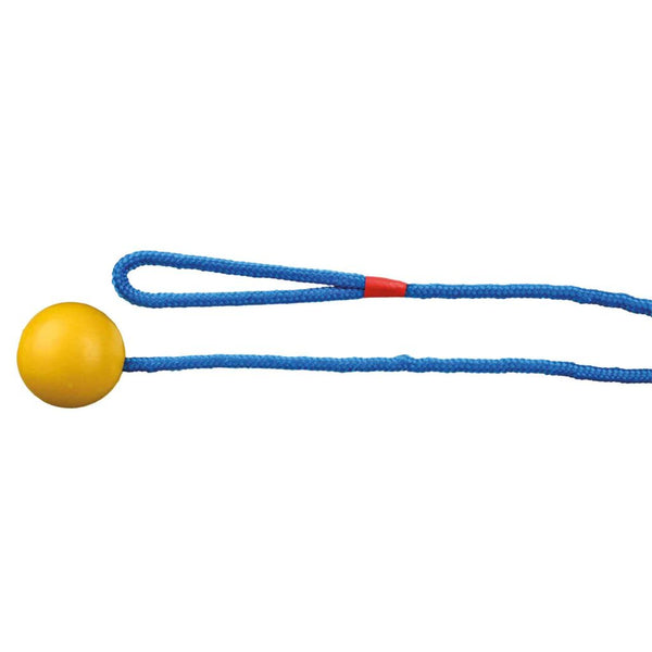 3x ball on rope, natural rubber, ø 5 cm/1.00 m
