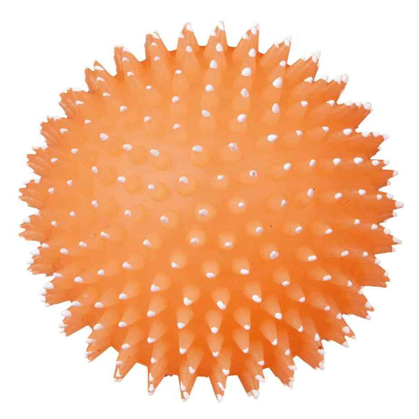 3x hedgehog ball, phosphorescent, vinyl, ø 10 cm