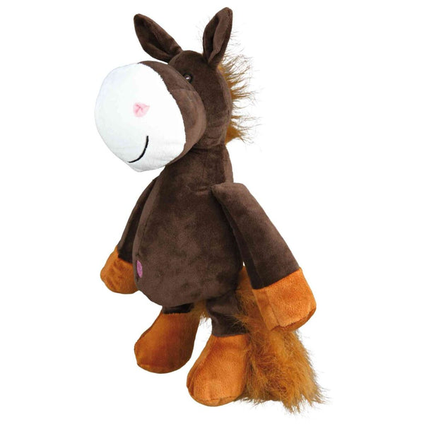 Cheval, son animal, peluche, 32 cm