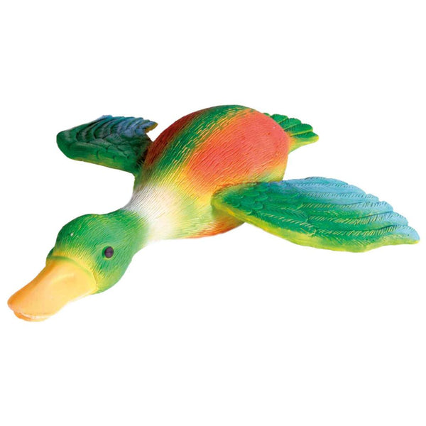 Duck, animal sound, latex/polyester fleece, 30 cm