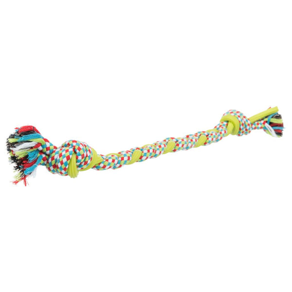 3x play rope, cotton/TPR, 50 cm