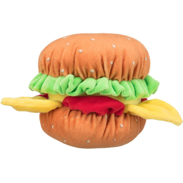 3x Burger, Plüsch, 13 cm