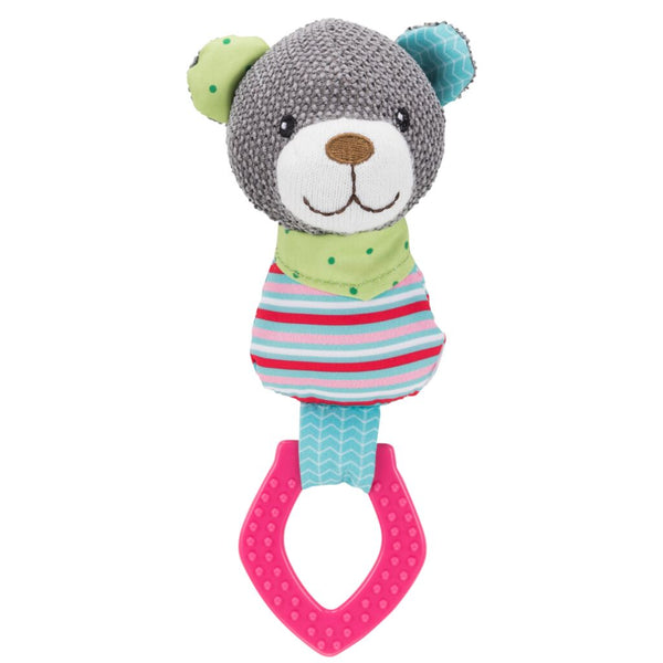 3x junior bear (ring), fabric/polyester, 23 cm