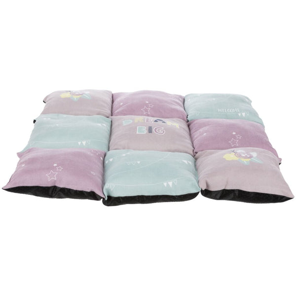 Junior mat Patchwork, 60 × 60 cm, lilac/mint/pink