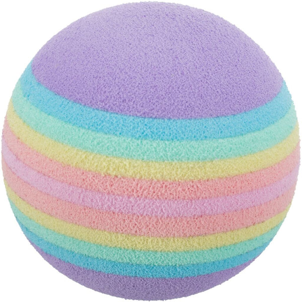 Jeu de boules arc-en-ciel, mousse, ø 4 cm, 4 pcs.