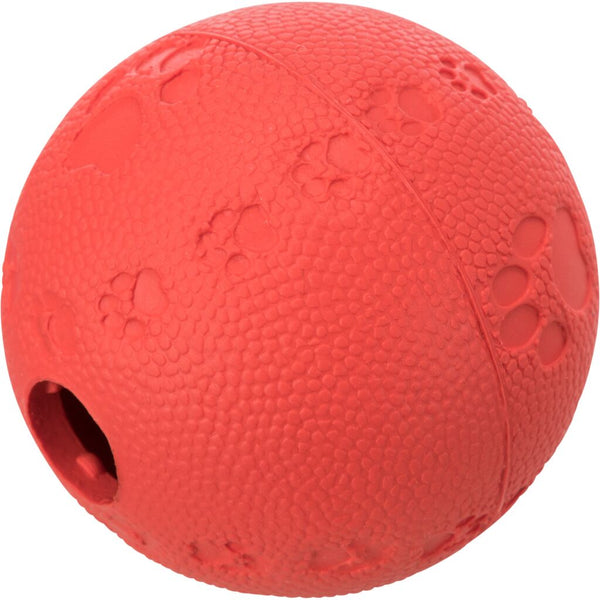 3x snack balls, natural rubber, ø 6 cm