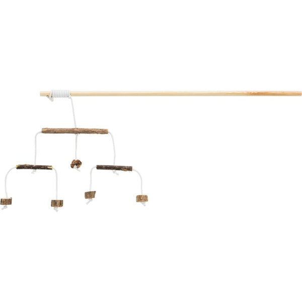 Playing rod with matatabi sticks, 50 cm
