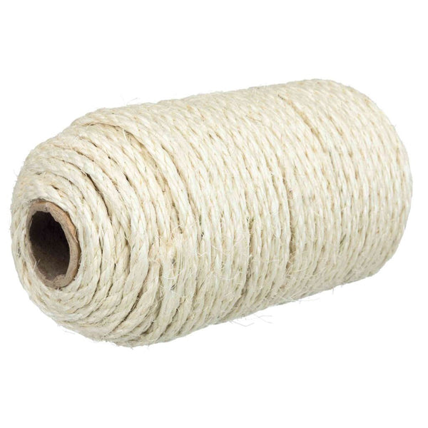 Sisal tape on a roll, 50 m/ø 4–6 mm