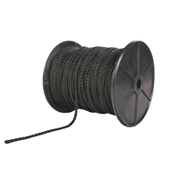100x fastening lines for protective nets (roll: 100 m), 1 m, black