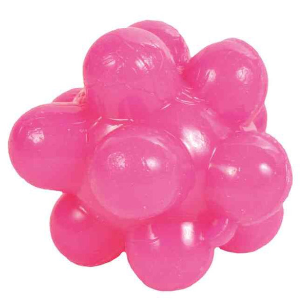 Set of knobby balls, rubber, ø 3.5 cm, 4 pcs.