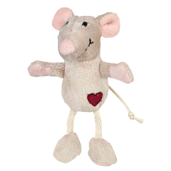 Mouse, plush, catnip, 11 cm