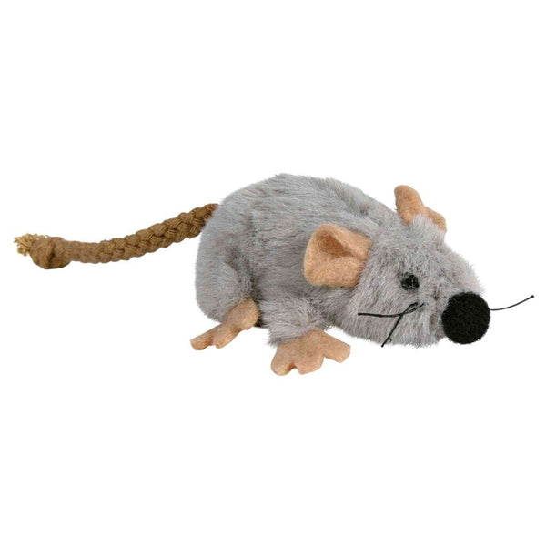 Mouse, plush, catnip, 7 cm