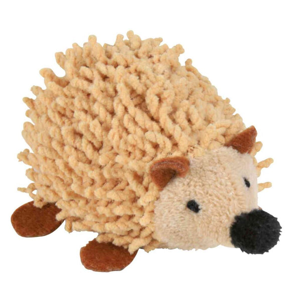 4x hedgehog with fringes, plush, 8 cm