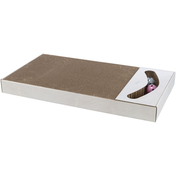 Scratch cardboard XXL, 70 × 6 × 38 cm, sand
