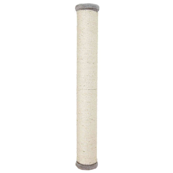 Wall-mounted scratching post, ø 11 × 80 cm, grey