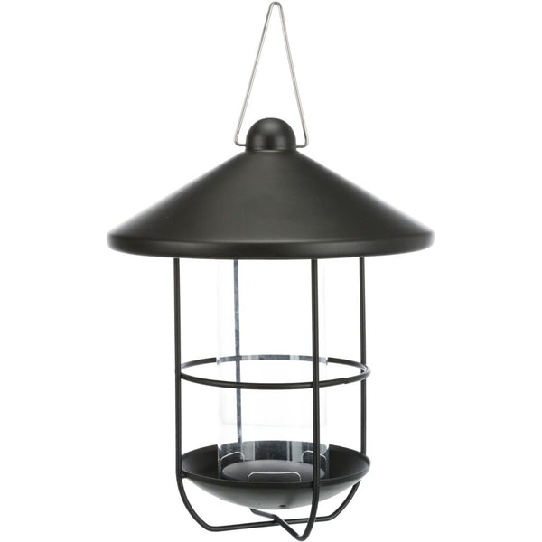 Feeder, metal, 500 ml/ø 19 × 26 cm, black