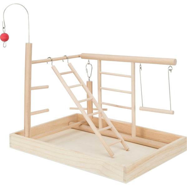 Playground, wood, 34 × 26 × 25 cm