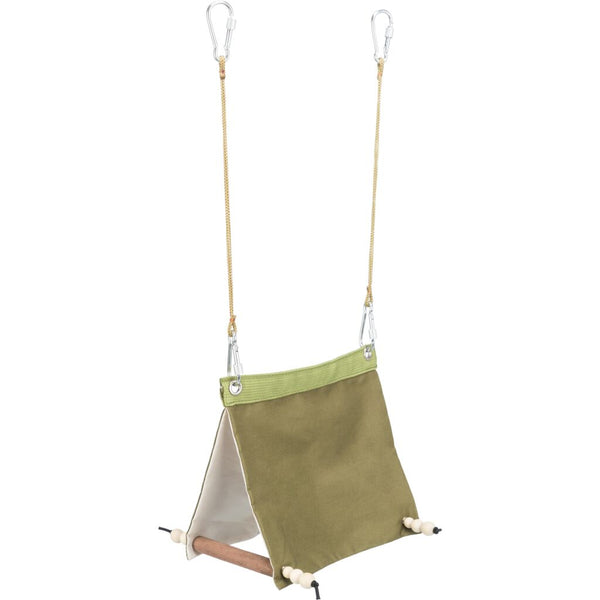 Hanging bird tent, cotton, 16×18×20 cm