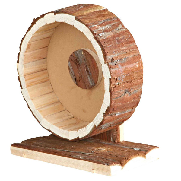 Running wheel, mice, bark wood, ø 23 cm