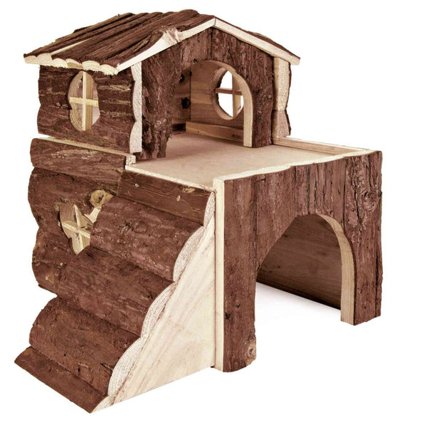 House Bjork, large hamsters, bark wood, 31 × 28 × 29 cm
