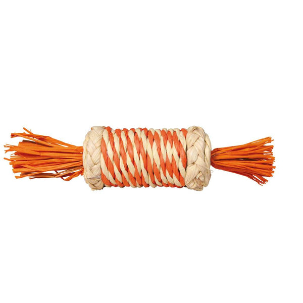Toy roll, paper yarn, 18 cm