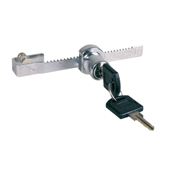 Terrarium lock for sliding doors, with key