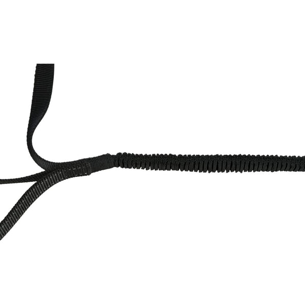 Waist belt with leash, wide, neoprene padded