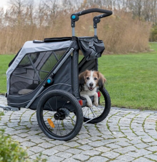 Bicycle trailer for dogs