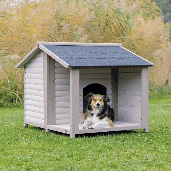 natura Hundehütte Lodge Satteldach