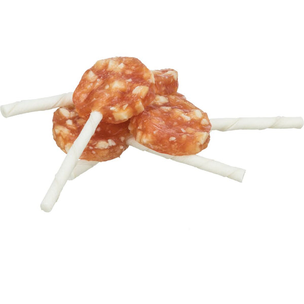 50x Chicken Cheese Lolly, lose, 10 cm, 20 g