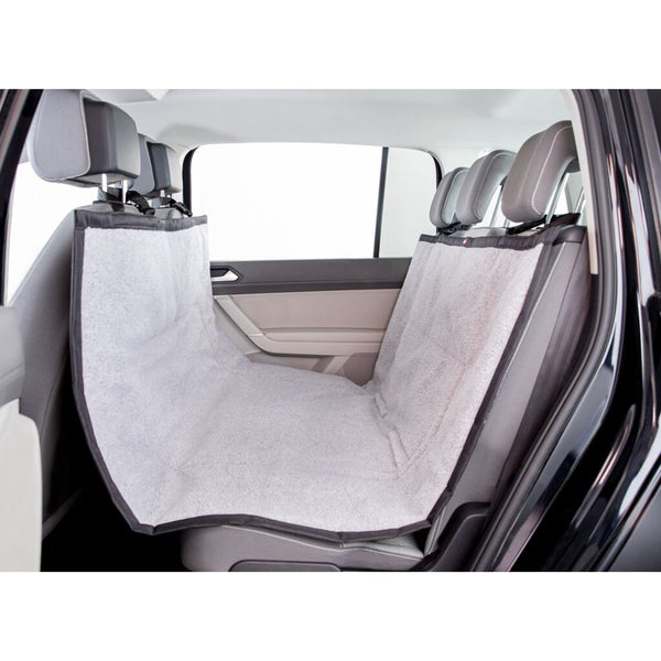 Housse de protection pour voiture, 1,45 × 1,60 m, gris clair/noir