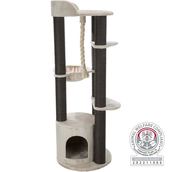 Scratching post XXL Tomás, 163 cm, light grey