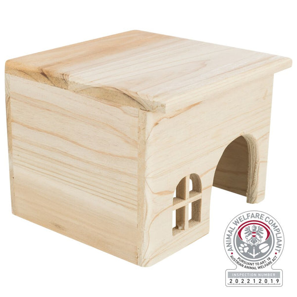 Hamster house, nail-free, wood