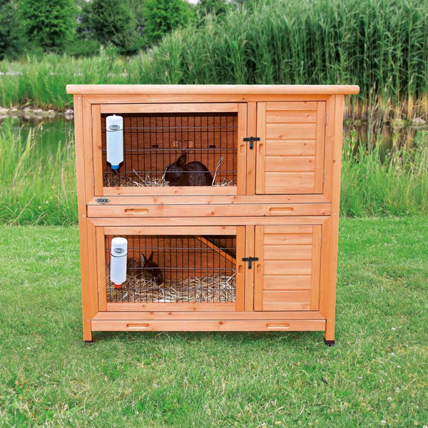 natura small animal hutch, 2 floors, 116 × 111 × 65 cm