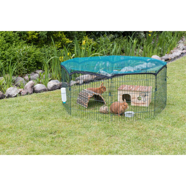 natura outdoor enclosure with protective net ø 150 × 57 cm